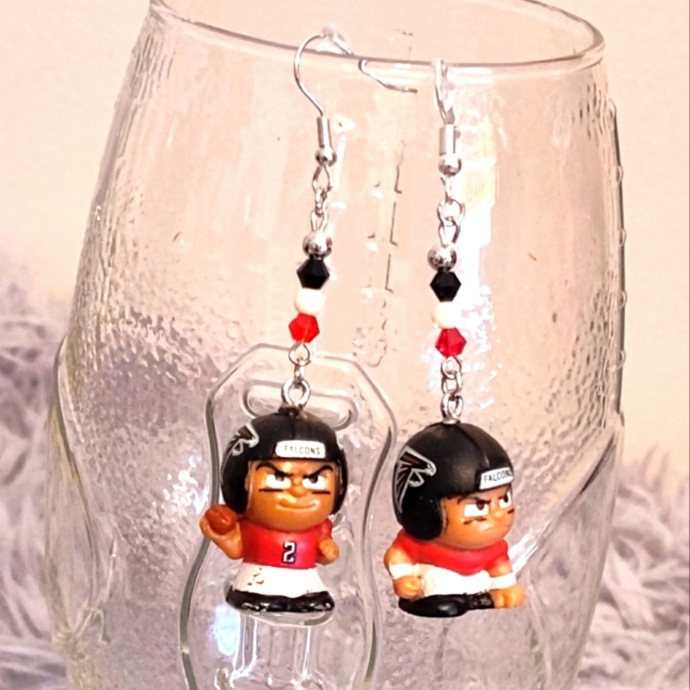 🏈 NFL Atlanta Falcons Player #2 RYAN Re-Inspired Teenymates Earrings